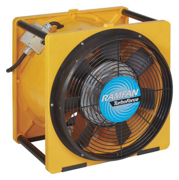 Ramfan Conf.Sp. Fan, Axial, 16 In, 1-1/2 HP, 230V EFI150