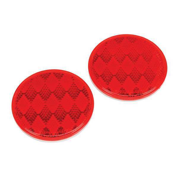 Reese Reflector, Red, Round, PK2 73818