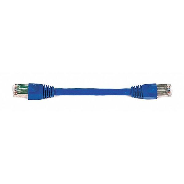 Monoprice STP Cable, 500MHz, 24AWG, Blue, 0.5ft 8600