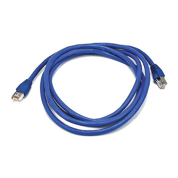 Monoprice STP Cable, 500MHz, 24AWG, Blue, 7ft 5901