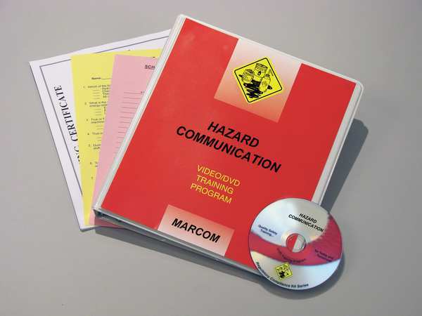 Marcom Training DVD, Hazard Communication V0001659EO