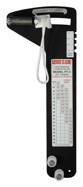 Locoloc Tension Gauge, 550 to 4500 lb. PT-3