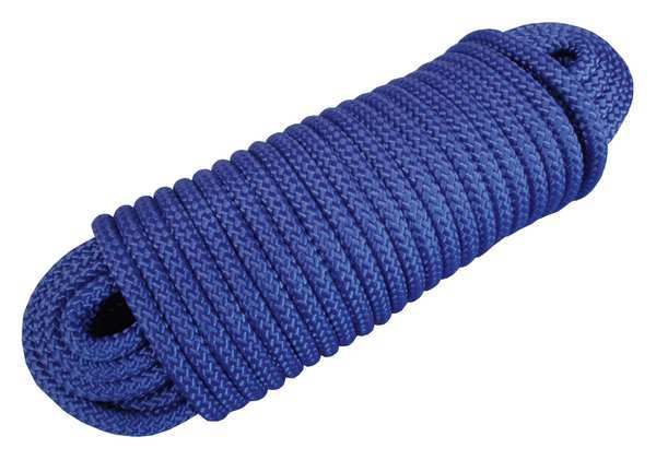 20tl77 1/2 in x 100 ft Utility Cord, 12 Strand, Blue
