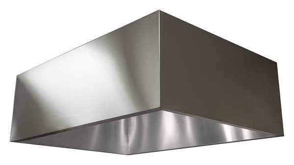 Dayton Commercial Kitchen Exhaust Hood, SS, 60 in 20UD08