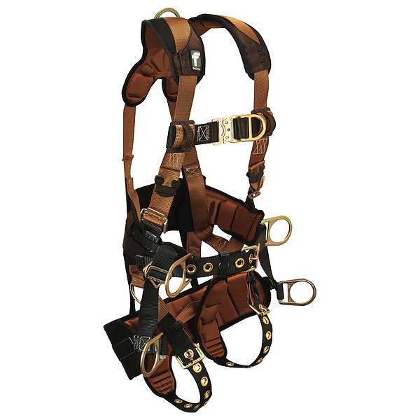 Falltech Full Body Harness, M, Polyester 7084M