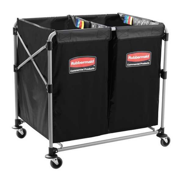Rubbermaid Commercial Multi Stream Collapsible Basket X-Cart 1881781