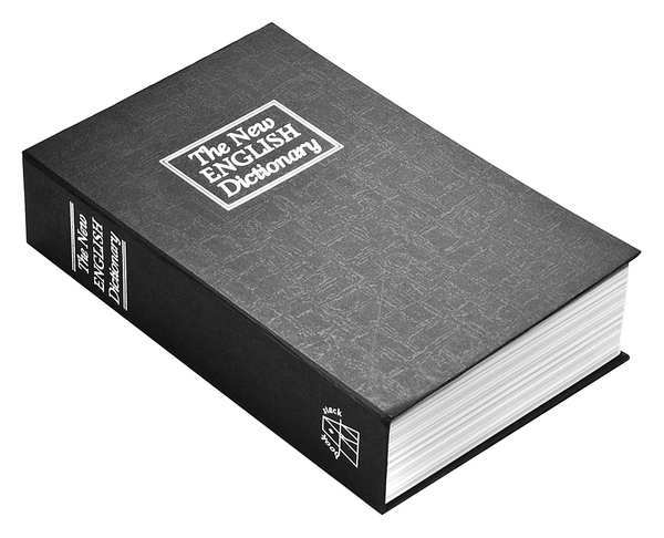 Barska Diversion Book Safe, 0.05 cu ft, 1.85 lb, Privacy Key Lock AX11680