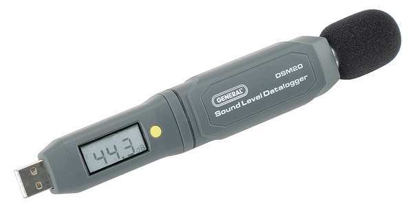 General Tools Digital Sound Level Meter, LCD DSM20