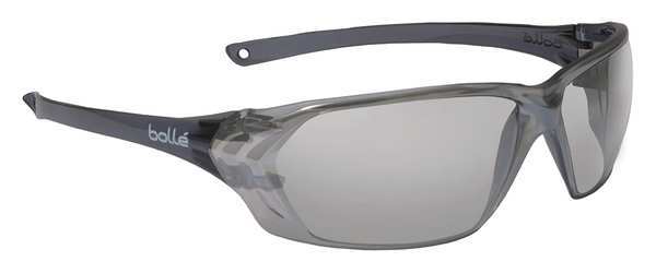 Bolle Safety Safety Glasses, Gray Mirror Anti-Fog ; Anti-Static ; Anti-Scratch 40059