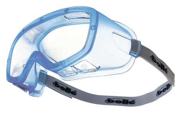 Bolle Safety Safety Goggles, Clear Anti-Fog, Scratch-Resistant Lens, Coverall Series 40099