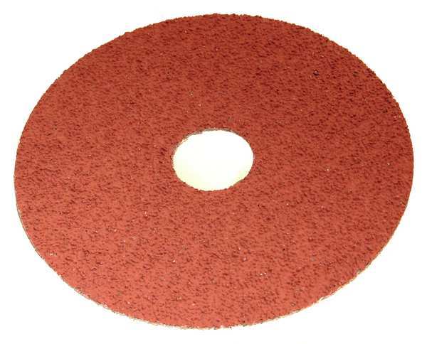 Arc Abrasives Resin Fiber Disc, No Hole, 4-1/2 in., PK25 37111K