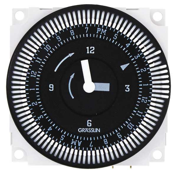Intermatic Electromechanical Timer, 24-Hour, SPDT FM1STUZ-240U