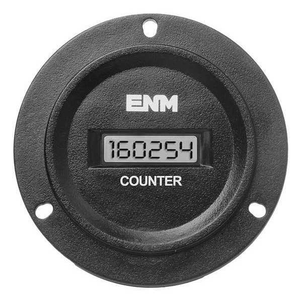 Enm Electronic Counter, 6 Digits, LCD C44B65B