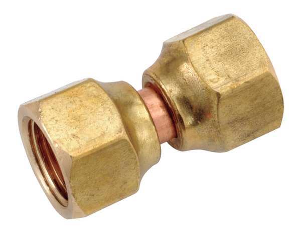 Zoro Select Swivel Connector, Low Lead Brass, 750 psi 704070-08