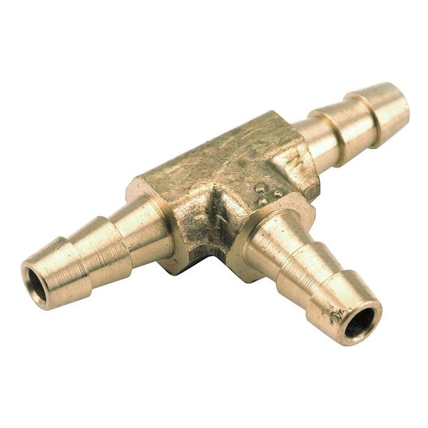 Zoro Select Tee, Low Lead Brass, 1000 psi, Tube Size: 1/4" 707024-04