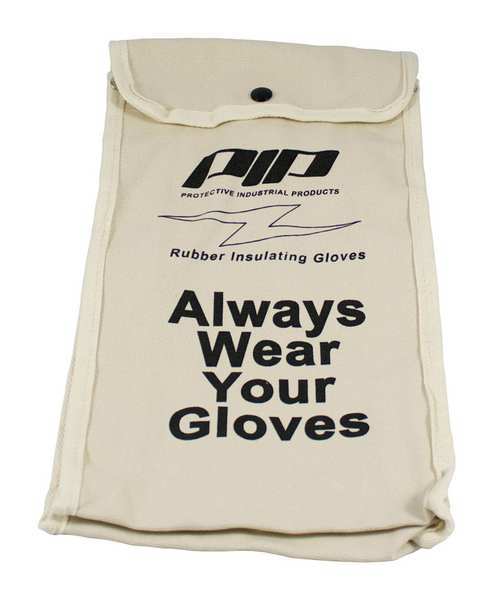 Pip Canvas Bag, forRubber Gloves, Size 14 148-6014