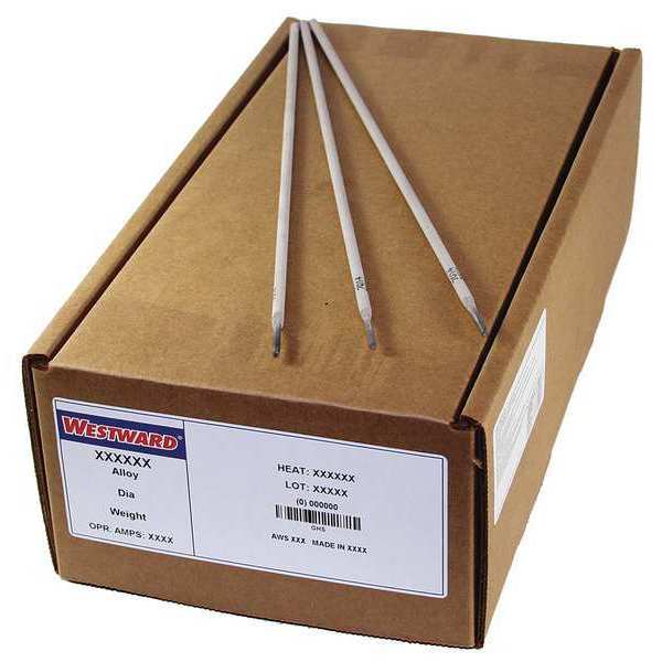 Westward 14" Welding Electrode 5/32" Dia., AWS E7014, 50 lb. 20YD37