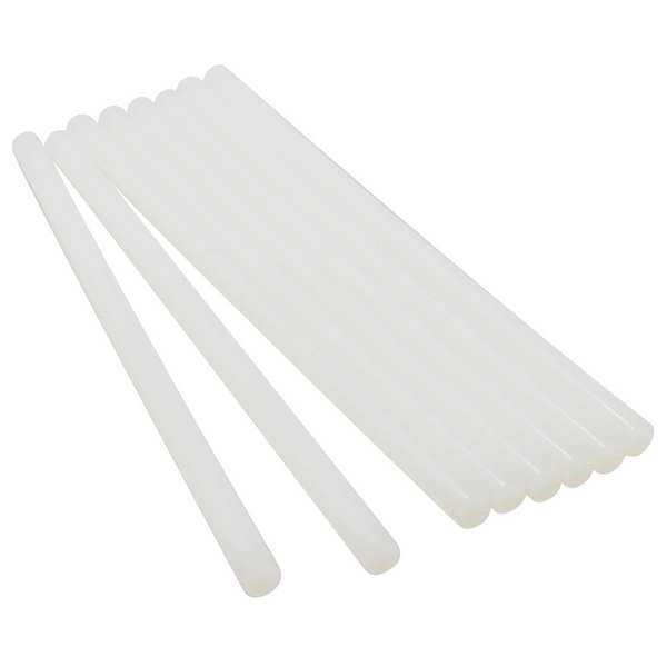 Surebonder Hot Melt Adhesive, Clear, 5/8 in Dia, 10 in L, 60 sec Begins to Harden, 265 PK Q725LM-25P