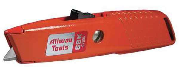 Allway Safety Knife Rounded Safety Blade, 5 7/8 in L 20Y942