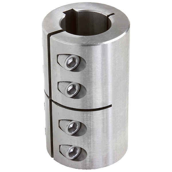 Climax Metal Products Rigid Sft Cplg, 1-3/8in.L, 7/8in.dia, SS ISCC-037-037SKW