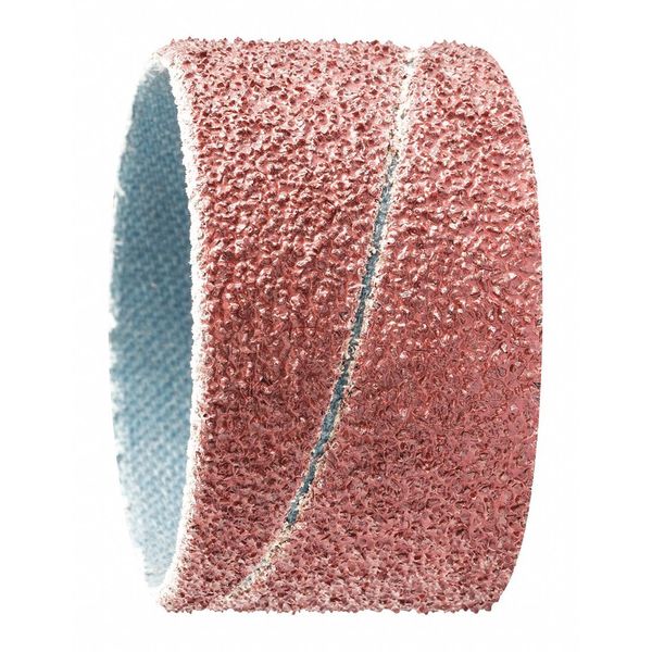 Pferd 1-1/2" x 1" Spiral Band - Cylindrical Type, Aluminum Oxide 40 Grit 41200