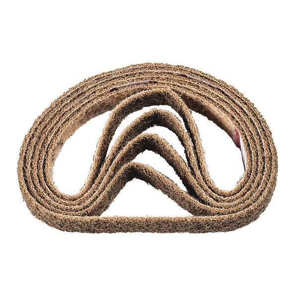 Pferd Surface Cond Belt, 3/4"x20-1/2", Coarse, 3/4" W, 20-1/2" L, Surface Conditioning, Aluminum Oxide 43565