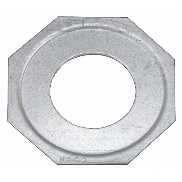 Raco Reducing Washer, 3-1/2" To 2", Steel 1389
