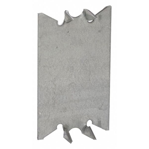 Raco Cable Protection Plate, NOVAL Accessory, Pre-Galvanized Steel, Partition 2709-9