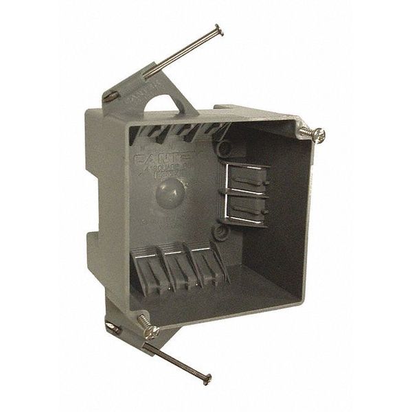 Raco Electrical Box, 32 cu in, Square Box, Non-Metallic, Square 7232RAC