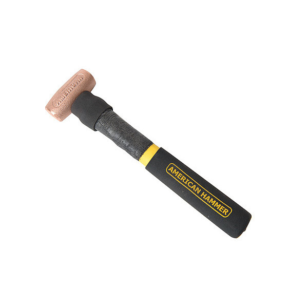 American Hammer Non Spark Hammer, Copper, 1.5 lb. AM1.5CUXFG