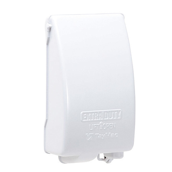 Taymac While In Use Weatherproof Cover, Outlet Box, 1 Gangs, In-Use MX4280WH