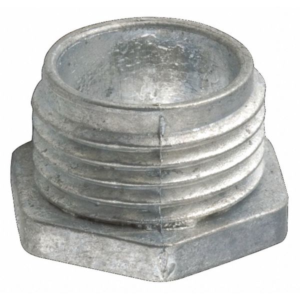 Raco Nipple, 3-1/2", Non-Insul Die Cast Znc 1674