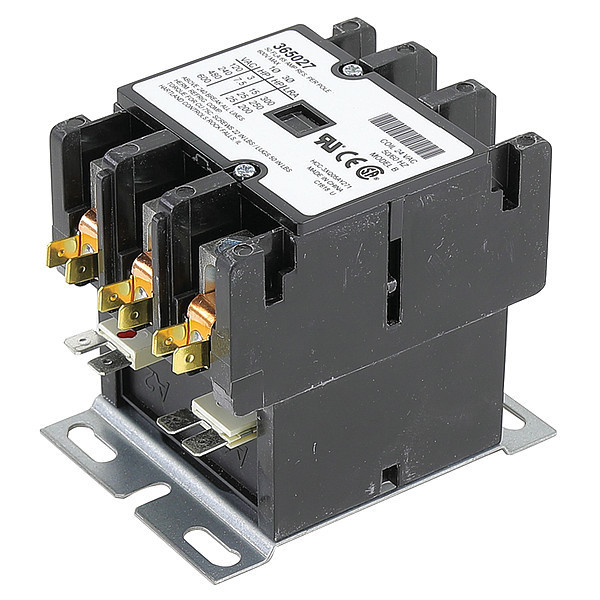 York Contactor, 24V, Coil, 3 Pole, 65A S1-024-35801-000