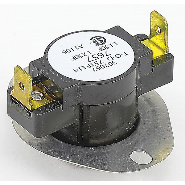 York Switch, 100 deg-250 deg.F, Auto, 2 Pin Disc S1-025-26339-001