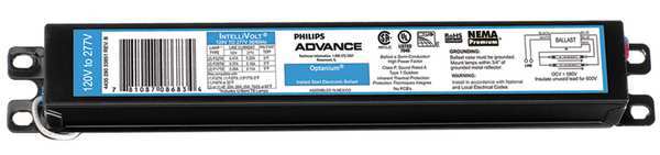 Advance 80 to 82 Watts, 2 or 3 Lamps, Electronic Ballast IOPA-3P32-N