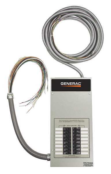 Generac 16-circuit 100 Amp Load Center ATS - NEMA 1 CUL RXG16EZA1