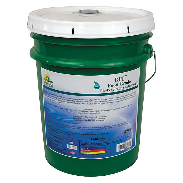 Renewable Lubricants Food Grade Penetrant, 5 gal. 87004