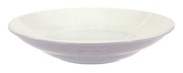 Crestware Salad/Pasta Bowl, Ceramic Bright White, PK24 AL47