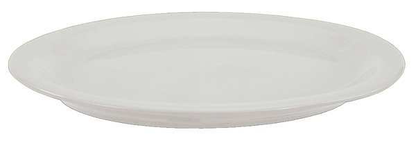 Crestware Platter, 11-1/2x9-5/8 In, Alp Wht, PK24 AL52