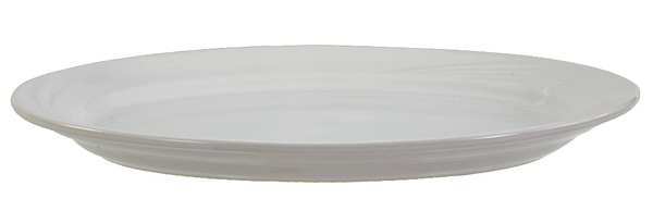 Crestware Platter, 12 x 8-3/4 In, Bright White, PK24 FR52