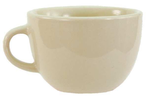 Crestware Bone White Dover Rolled Edge Cup 7 oz., Pk36 RE11