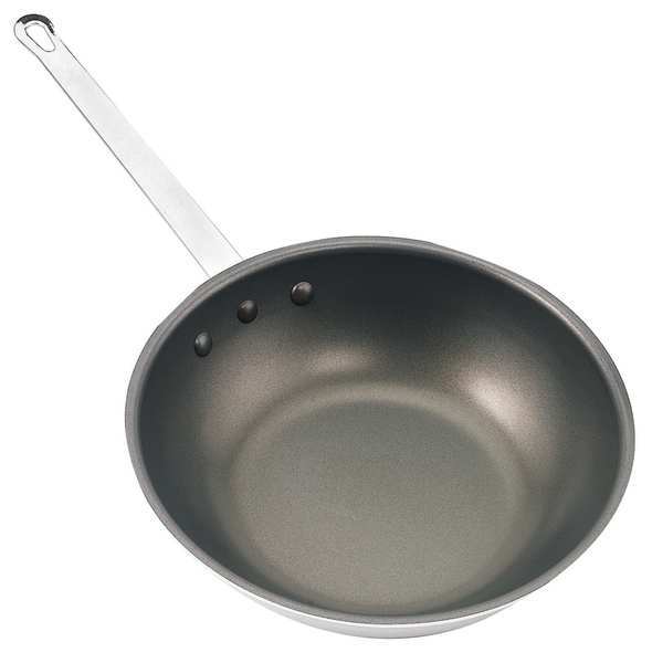 Crestware Stir Fry Wok w/Coating, 8-3/4 In., Alum WOK08