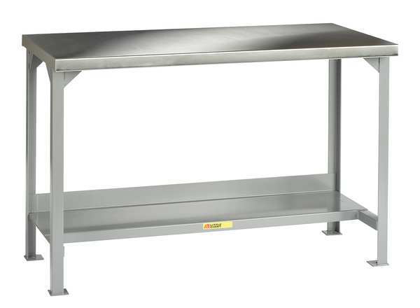 Little Giant Workbench, SS, 72" W, 30" D WSS2-3072-36