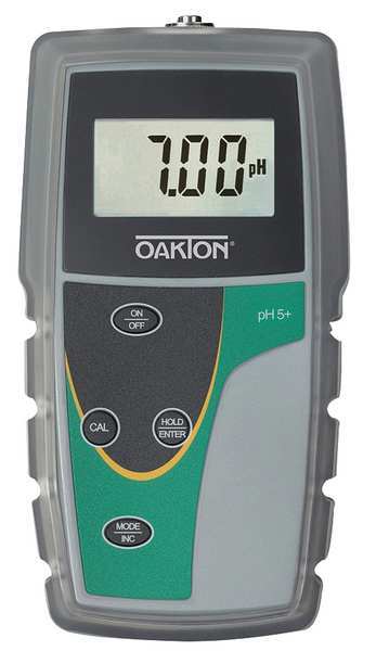 Oakton Water Meter, pH 5+, w/Buffers & Case WD-35613-54