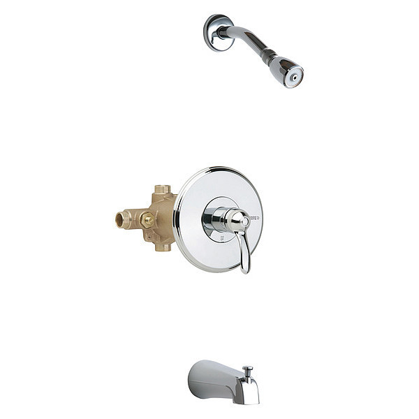 Chicago Faucet Thermostatic Balancing Tub And Shower 1905-CP