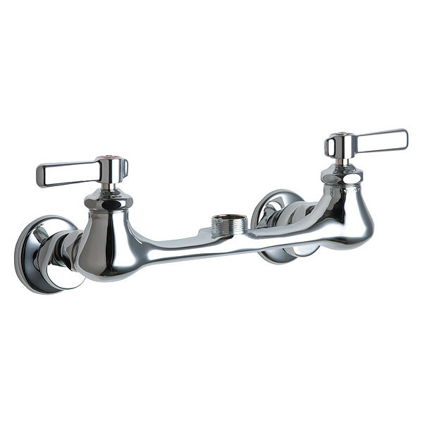 Chicago Faucet Manual 7-1/4" - 8-3/4" Mount, Service Sink Faucet, Chrome plated 540-LDLESAB