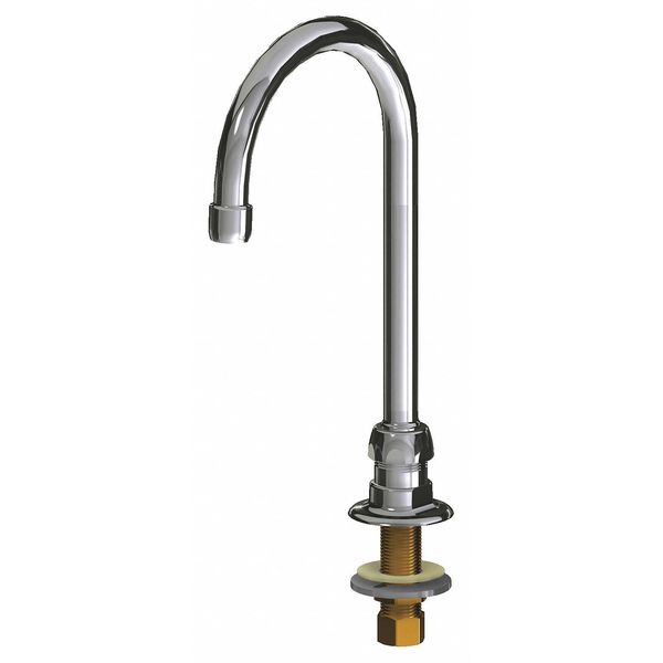 Chicago Faucet Remote Rigid/Swing Gooseneck Spout 626-E3ABCP