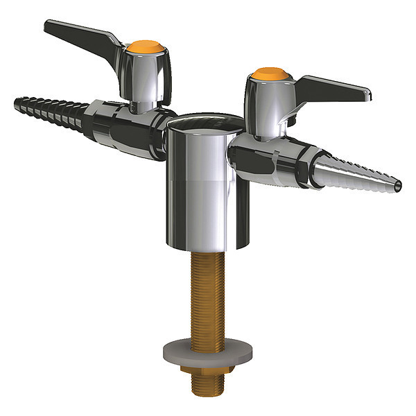 Chicago Faucet Turret With Two Ball Valves 981-VR909CAGCP