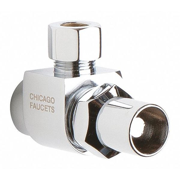 Chicago Faucet Angle Stop Compression Valve With Loose STC-41-00-AB