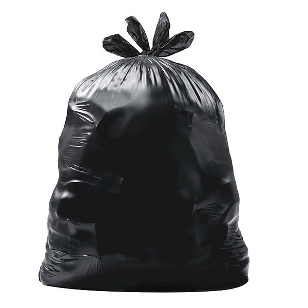 Glad 30 gal Trash Bags, 54 in x 33 in, Extra Heavy-Duty, 0.9 mil, Black, 40 PK 60035